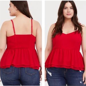 TORRID Red Tank Top
